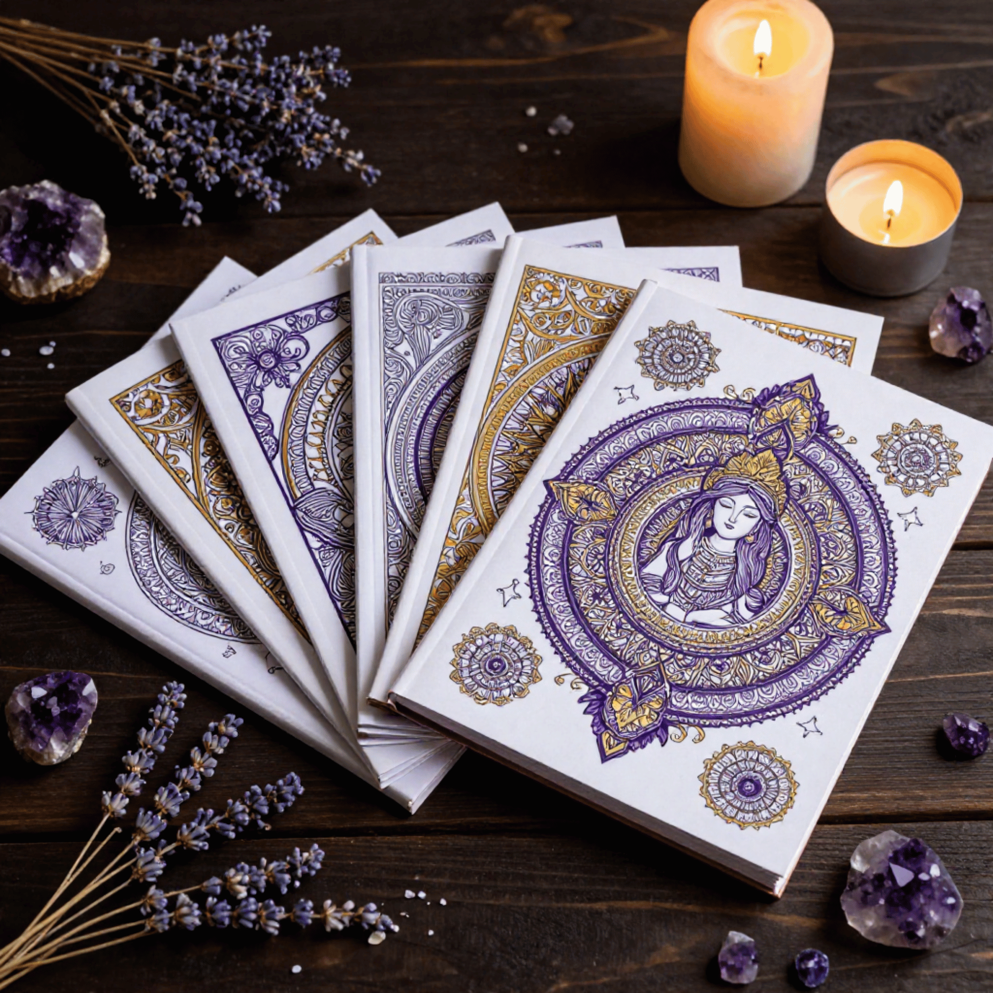Livre de Coloriage Mandalas Sacrés & Géométrie Sacrée - 30 Pages | PDF Téléchargement Instantané