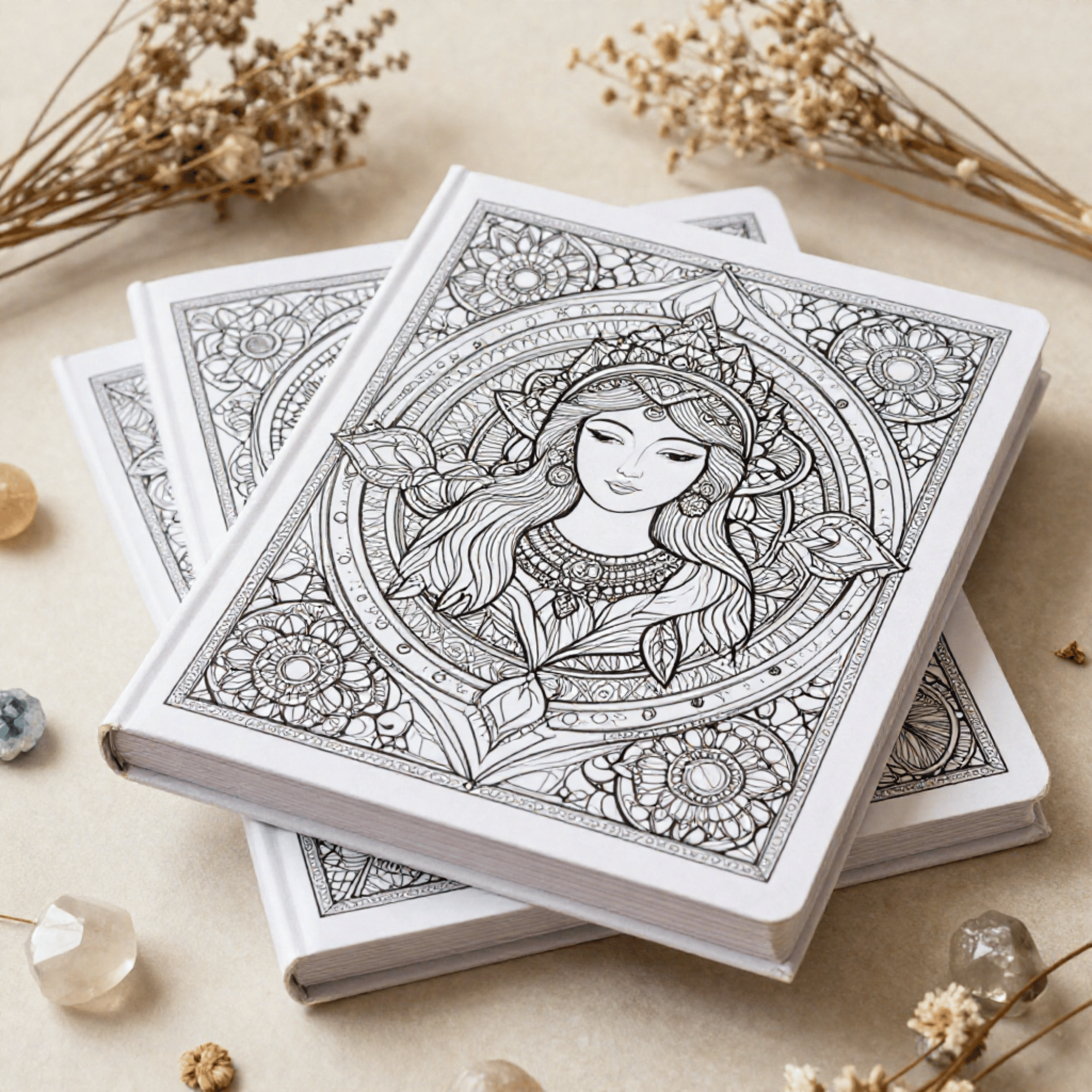 Mandalas Sacrés — Coloring Book 15 Pages | PDF Téléchargeable