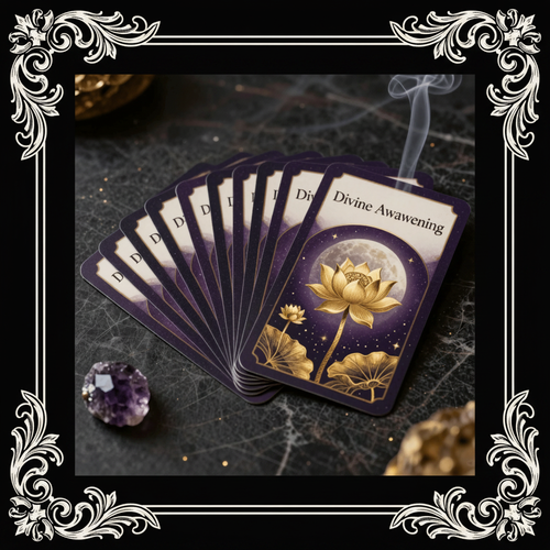 Mockup Divine Awakening encadrement baroque