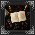 Mockup Mandalas Sacrés encadrement baroque