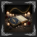Mockup Shadow Work Journal encadrement baroque