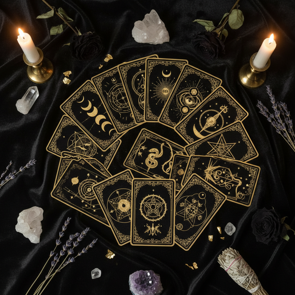 Oracle & Tarot - Mockup